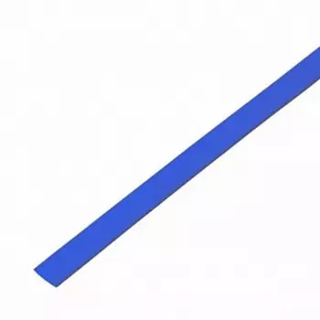 Термоусадка 4,0 / 2,0 мм, синяя (упак. 50 шт. по 1 м) REXANT / 20-4005