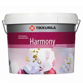 Tikkurila Harmony A 18 л, Краска интерьерная акрилатная (белая)