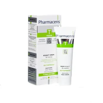 Крем для лица успокаивающий, SPF 15, 30 мл Pharmaceris, T Octopirox