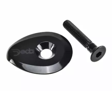 Болт/крышка рулевой колонки Deda SUPERZERO, для 1 1/8", чёрный, HDSZTP
