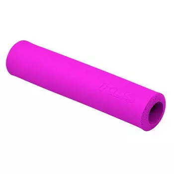 Грипсы велосипедные KELLYS SILICA 130мм, силикон, розовый, ZKE18502