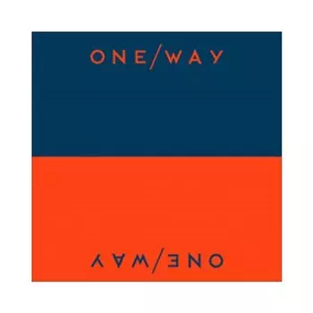 Бандана One Way flame/saphirblau, 2023-24, OGR9008-250