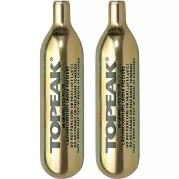 Баллончики углекислые TOPEAK Non threaded CO2 Cartridge, без резьбы TCO-2