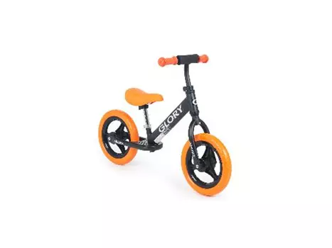 БЕГОВЕЛ ДЕТСКИЙ GLORY, цвет черный+оранжевый, (1 шт/к), Китай G-X03 BLACK+ORANGE