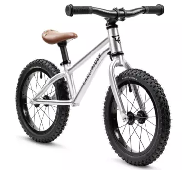 Беговел для детей Early Rider Trail Runner 14", серебристый