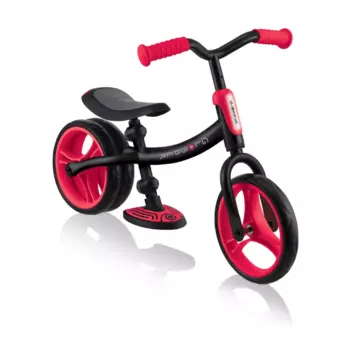 Беговел Globber GO BIKE DUO, 8,5", черно-красный