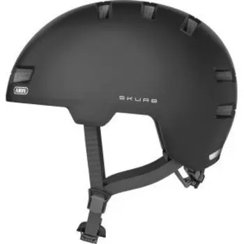 Велошлем ABUS Skurb, Urban, velvet black, черный, 05-0040367