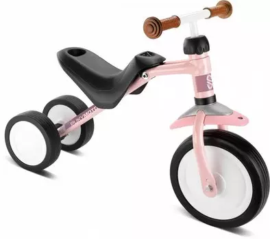Беговел-каталка Pukymoto Classic, rose/розовый, 3043