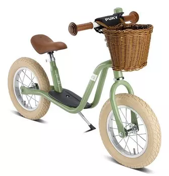 Беговел Puky LR XL Classic, с тормозом и корзиной, AIR, 3+, green, 4067