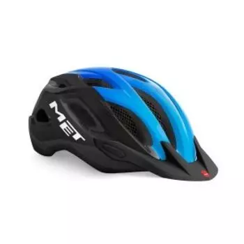 Велошлем Met Crossover BLACK CYAN/GLOSSY 2022, 3HM109CE00MCI4