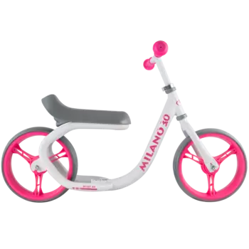 Беговел Tech Team Milano 3.0 12", розово-белый, 2019, TTMilano3pink
