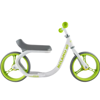 Беговел Tech Team Milano 3.0 12", зелено-белый, 2019, TTMilano3green