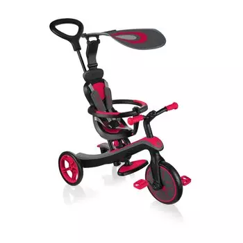 Беговел-трансформер Globber TRIKE EXPLORER (4 IN 1), красный, 2020