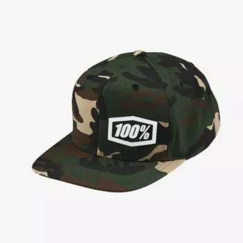 Бейсболка 100% Machine Snapback Hat Camo, универсальный размер, 20021-064-01