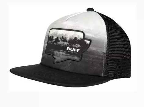 Бейсболка Buff Trucker Cap Sendel, Black, L/XL, 125362.999.30.00