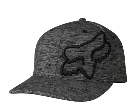 Бейсболка Fox Forty Fiver Flexfit Heather, черный 2018