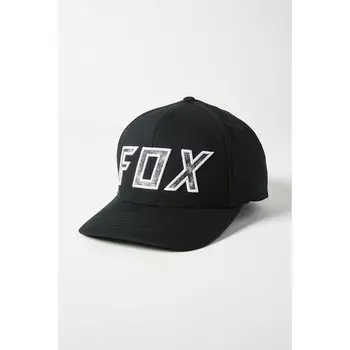 Бейсболка велосипедная Fox Down N' Dirty Flexfit Hat, Black/White, 2021 (Размер: S/M)