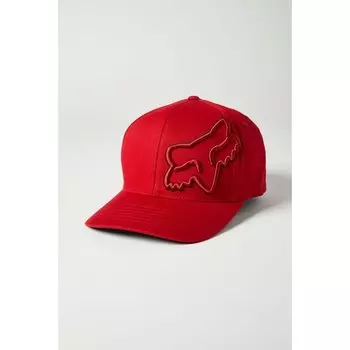 Бейсболка велосипедная Fox Episcope Flexfit Hat, RED/BLACK, 2021 (Размер: L/XL)