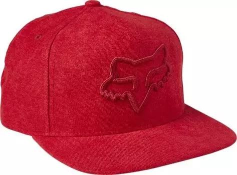Бейсболка велосипедная Fox Instill Snapback 2.0 Hat, красный, 27087-122-OS