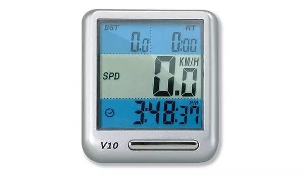 Bелокомпьютер TOPEAK Panoram V10X, 10 функций, проводной, серый, TPC-14
