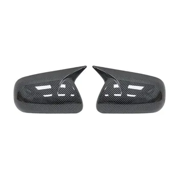 Для Toyota Corolla 2007-2013 Vios Yaris Sedan P90 2008-2013 автомобильные зеркала заднего вида, чехлы из АБС-пластика, углеродное волокно, черный блеск Gloss Black