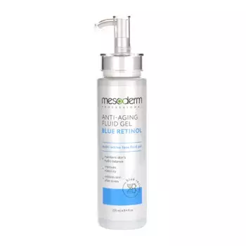 MESODERM Гель-флюид глубокое увлажнение и омоложение / Blue Retinol+NMF 250 мл