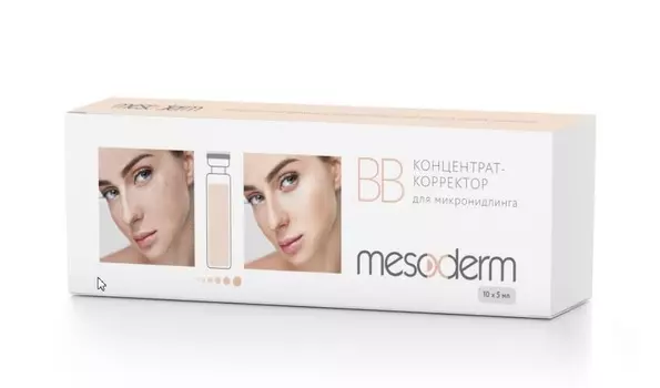 MESODERM Концентрат-ВВ корректор для микронидлинга 10 х 5 мл