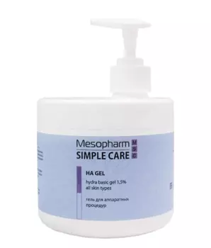 MESOPHARM PROFESSIONAL Гель для аппаратных процедур для лица / HA GEL 500 мл