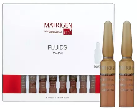 MATRIGEN Сыворотка-флюид отшелушивающая / Wine Peel Fluids 20*2 мл