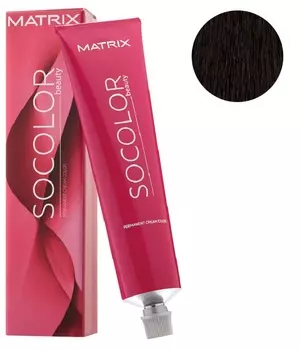 MATRIX 4MR краска для волос, шатен мокка красный / SOCOLOR beauty 90 мл