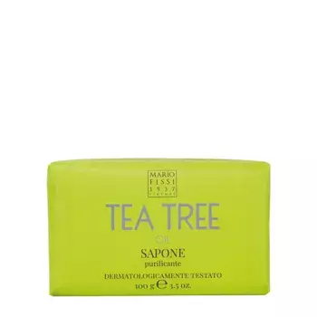 MARIO FISSI 1937 Мыло очищающее с маслом чайного дерева для жирной кожи / Tea Tree Oil Purificante 100 гр
