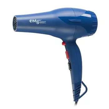MARK SHMIDT Фен Mark Shmidt Dark Blue синий, 2 насадки 2200W