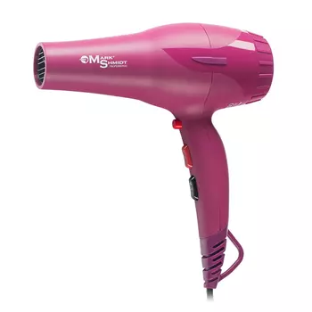 MARK SHMIDT Фен Mark Shmidt Dark Magenta маджента, 2 насадки 2200W