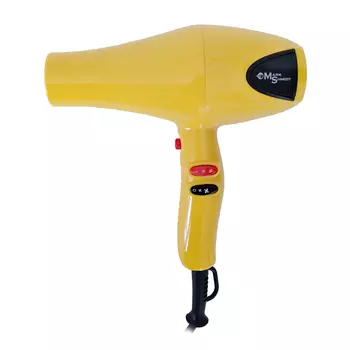 MARK SHMIDT Фен Mark Shmidt жёлтый, 2 насадки 2400W