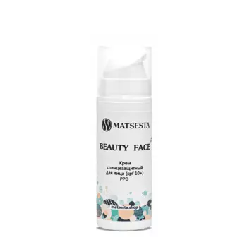 MATSESTA Крем солнцезащитный для лица SPF 50+ Pa+++ / Matsesta Beauty Face 30 мл