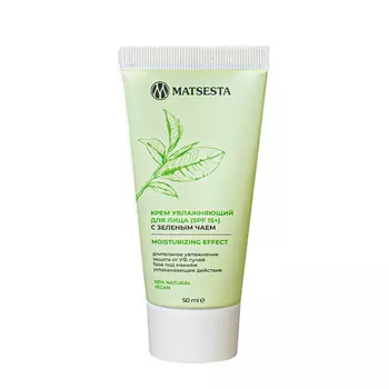 MATSESTA Крем увлажняющий для лица с эффектом сияния, SPF 15+ / Matsesta 50 мл
