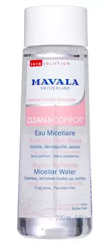 MAVALA Вода мицеллярная смягчающая альпийская / Clean &amp; Comfort Alpine Softness Micellar Water 200 мл