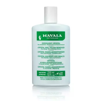 MAVALA Жидкость для снятия лака профессиональная Кристал / Nail Polish Remover Crystal 230 мл