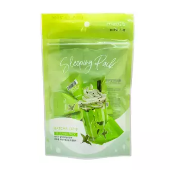 MED:B Маска ночная с экстрактом матча / Med B Matcha Latte Sleeping Pack 10*3 гр