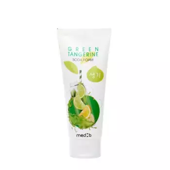 MED:B Пенка для умывания с содой и зеленым мандарином / Med B Green Tangerine Soda Foam 100 мл