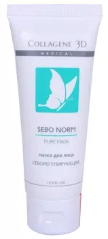MEDICAL COLLAGENE 3D Маска себорегулирующая для лица / SEBO NORM 75 мл