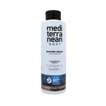 MEDITERRANEAN Крем для душа Бриз Океана с коллагеном и гиалуроновой кислотой / M-B Shower Cream Ocean Breeze 750 мл