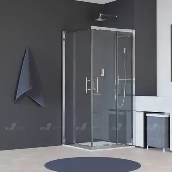 Душевой уголок RGW Hotel HO-31 80x80x195 профиль хром, стекло чистое