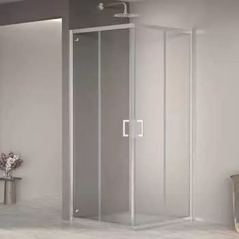 Душевой уголок RGW Passage PA-030 70х70х195 профиль хром, стекло прозрачное