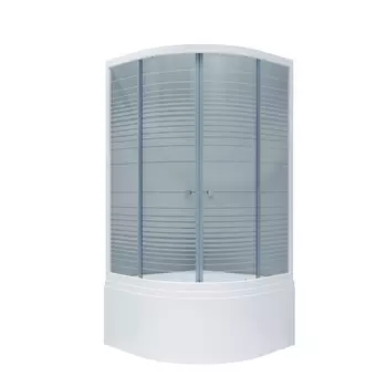 Душевой уголок Triton Стандарт Полосы 90x90 Б высокий поддон