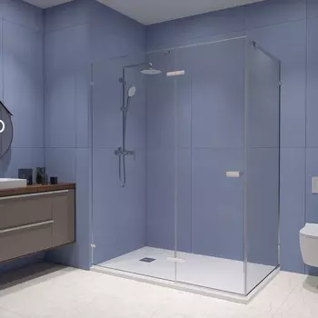 Душевой уголок RGW Stilvoll SV-040 100x80 см профиль хром, стекло прозрачное