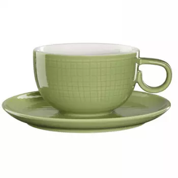 Чашка для эспрессо с блюдцем Asa Selection Matcha, 80мл