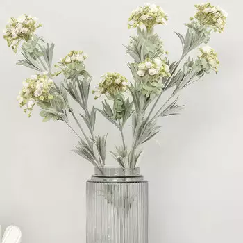 Цветы искусственные FloDecor Алиссум 78см, белый