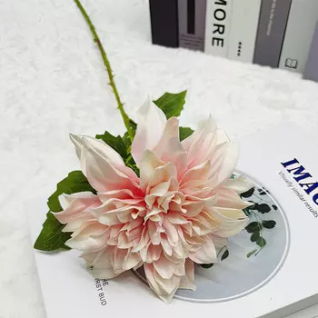 Цветы искусственные FloDecor Георгин 61см, красный