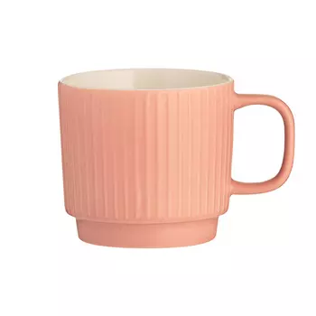 Чашка Mason Cash Embossed, цвет коралловый